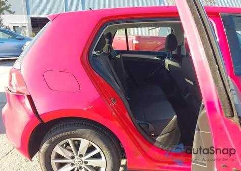 2017 Volkswagen Golf Tsi S 4-Door/Tsi Wolfsburg Edition 4-Door из США, поврежденный, VIN 3VW117AU3HM031261